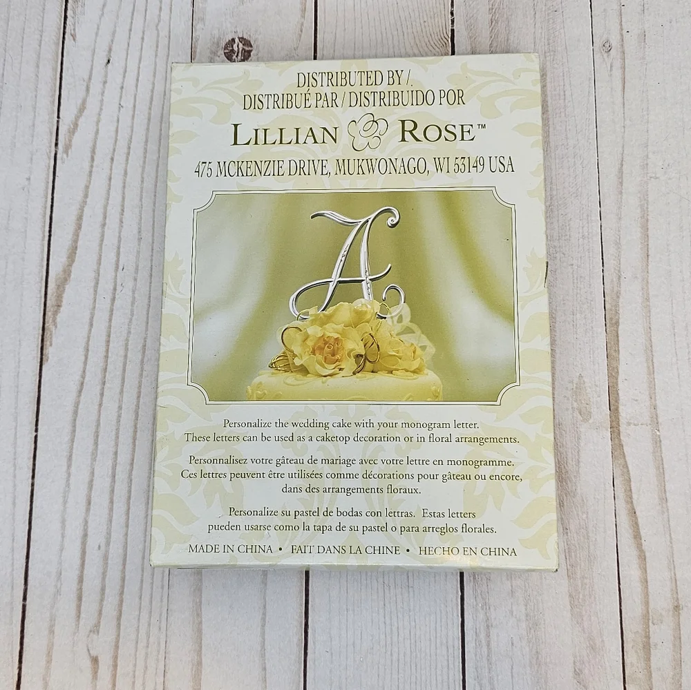 Lillian Rose Monogram 
